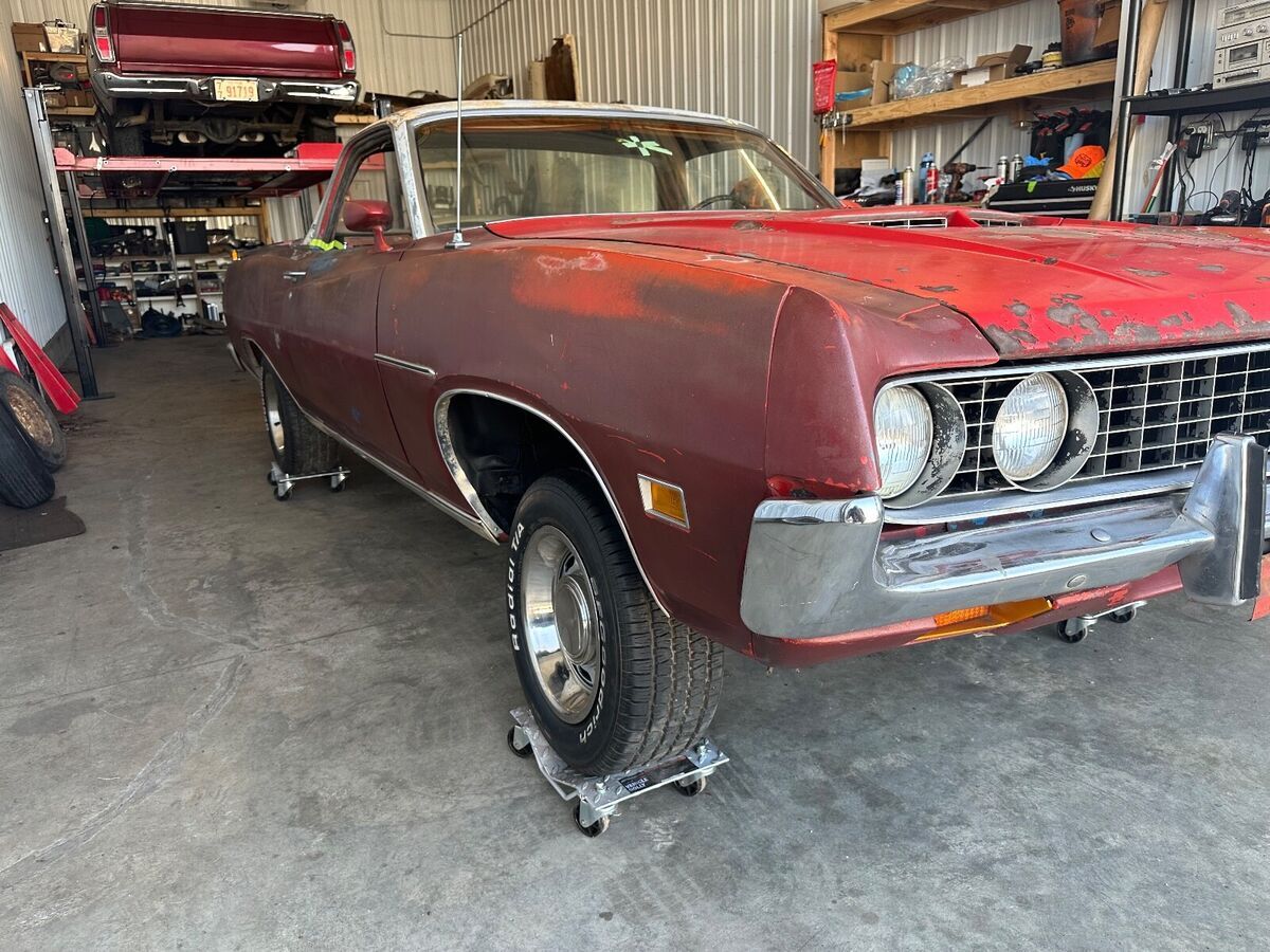 1970 Ford Ranchero WITH 1971 GT TRIM/ SUNROOF - photo 2