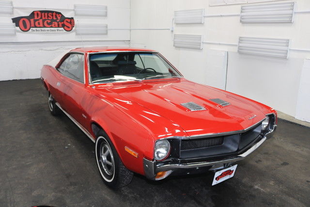 1970 Red Runs Drives Body Int 304V8 3spd auto! 1970 AMC Javelin Runs Drives Body Int 304V8 3spd auto