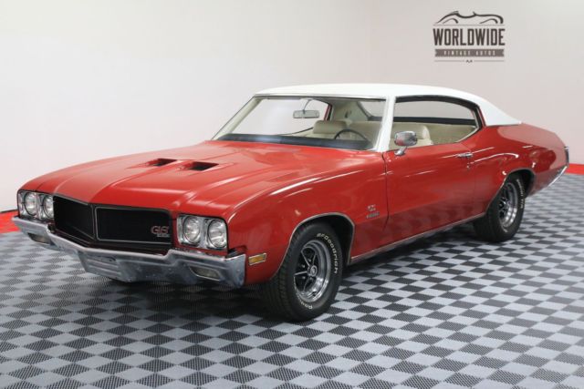 1970 Buick GS 455 STAGE 1. POSI. RESTORED. DOCUMENTED. RARE