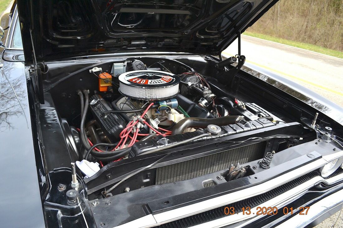 1970 Plymouth Road Runner 440 4SPD PS PB BLACK ROADRUNNER - photo 7
