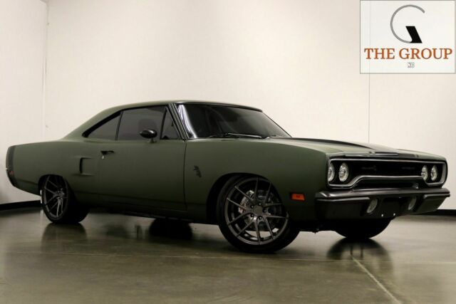 1970 ROADRUNNER RESTO MOD,MATTE,ALL CUSTOM,6.1 L SUPERCHARGED HEMI,NO RESERVE 1970 Plymouth Road Runner