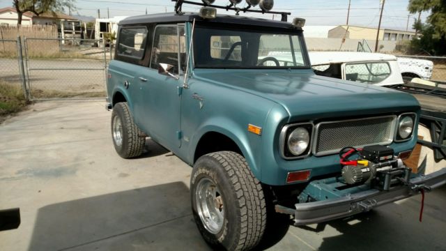1970 Scout 800-A 1970 International Harvester Scout black