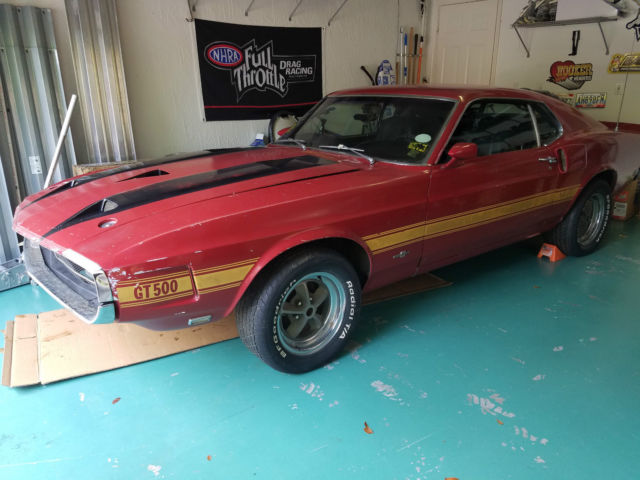1970 Shelby GT500 428 Super Cobra Jet Ready to Restore Automatic Coupe 1970 Ford Mustang Shelby GT500 428 Super Cobra JeT