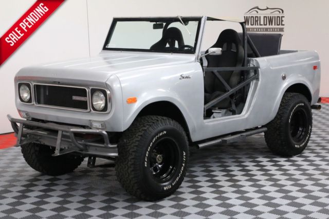 1970 Silver 800A FRAME OFF RESTORED CUSTOM V8 4X4! 1970 International Harvester Scout 800A FRAME OFF RESTORED CUSTOM V8 4X4