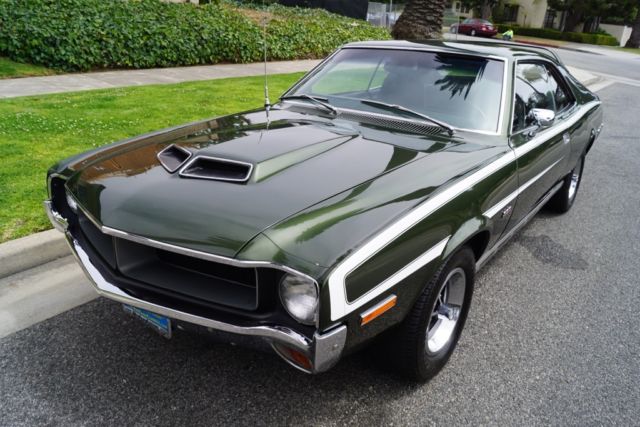 1970 SST 2 DR HARDTOP WITH RARE 'GO PACKAGE' 390/315HP V8 ENGINE & 4 SPD HURST! 1970 AMC Javelin SST 'GO PKG' 390/315HP V8 WITH 4 SPD HURST!