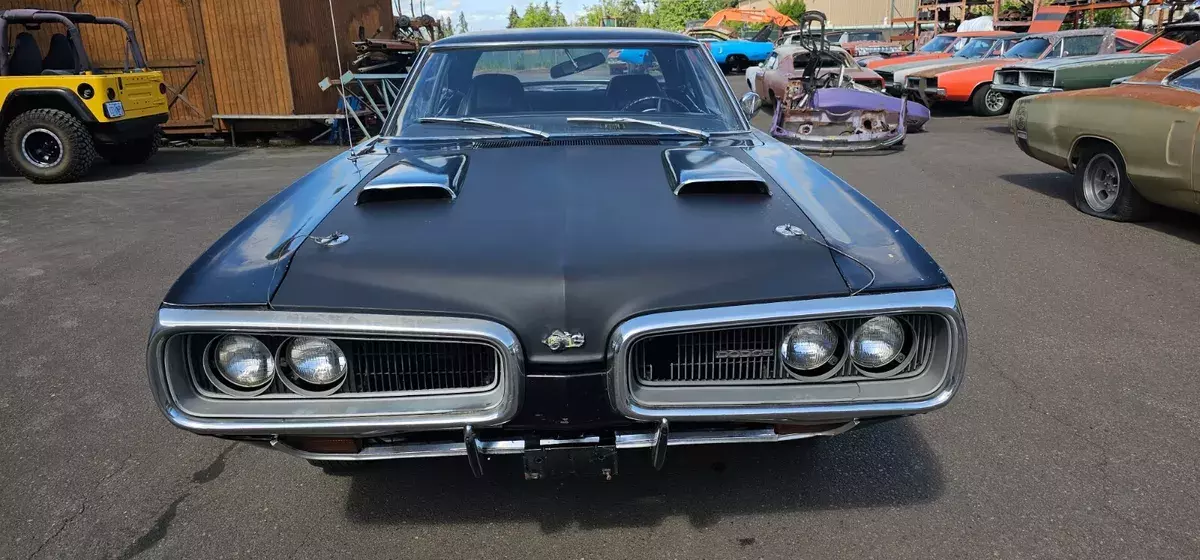 1970 SUPER BEE RAMCHARGER HOOD NUMBERS ENGINE ORIGINAL FENDER TAG BLACK ON BLACK 1970 Dodge Other