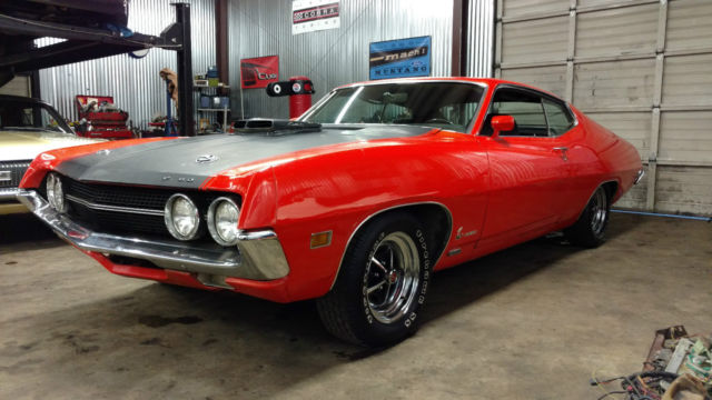 1970 Torino Cobra J code, 429, Shaker, auto, buckets, console, p/s, pdb project 1970 Ford Torino