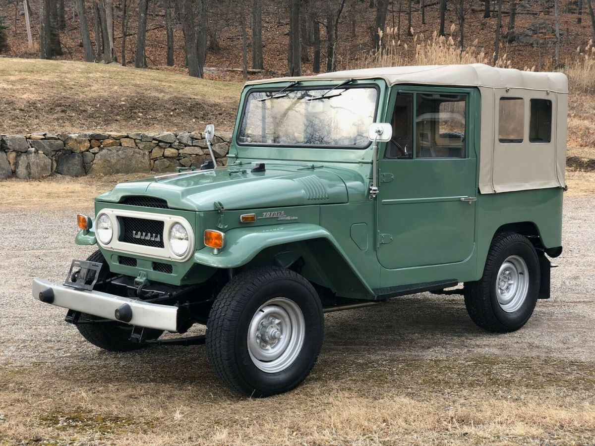 1970 Toyota FJ40. 6cyl 4WD Fully restored and ready to enjoy. 96K orig miles. 1970 Toyota Land Cruiser FJ40