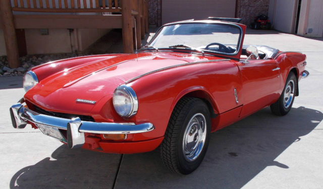 1970 Triumph Spitfire Mark III.  One owner 35 years.  Low reserve. 1970 Triumph Spitfire Mark III