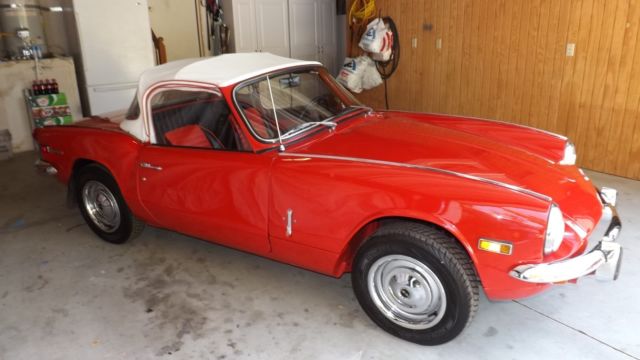 1970 TRIUMPH SPITFIRE.........GARAGE KEPT SUPER SPORTS CAR 1970 Triumph Spitfire SPORTS CONVERTIBLE