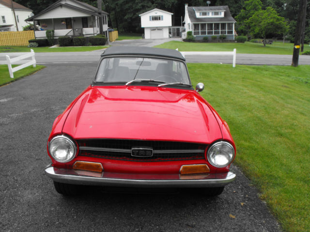 1970 Triumph TR-6 1970 Triumph TR-6