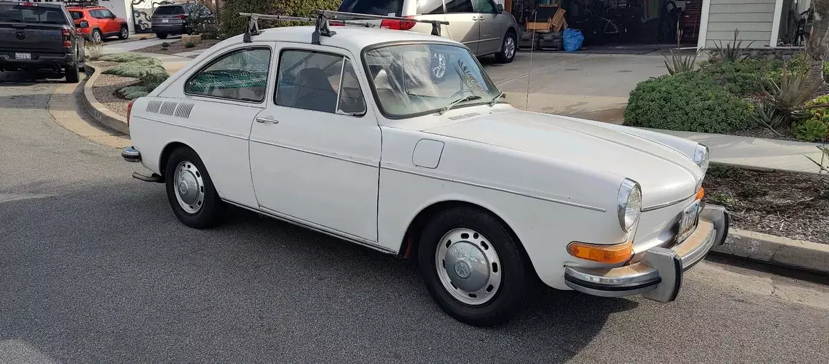 1970 Volkswagen 1600 TL Fastback White RWD Automatic 1970 Volkswagen 1600 TL Fastback