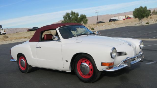 1970 Volkswagen Karmann Ghia CONVERTIBLE 1600! DUAL CARBS!