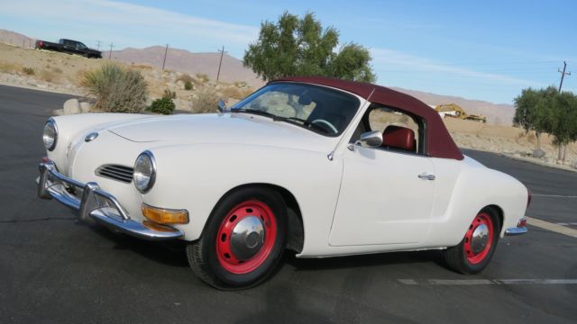 1970 Volkswagen Karmann Ghia CONVERTIBLE 1600! DUAL CARBS! - photo 2