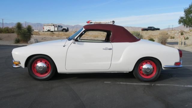 1970 Volkswagen Karmann Ghia CONVERTIBLE 1600! DUAL CARBS! - photo 3