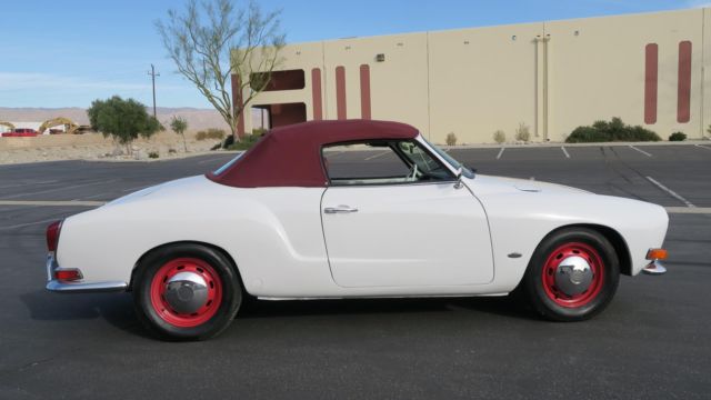 1970 Volkswagen Karmann Ghia CONVERTIBLE 1600! DUAL CARBS! - photo 4