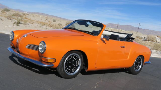 1970 Volkswagen Karmann Ghia CONVERTIBLE 1800 FULLY RESTORED! DUAL DELLORTO!