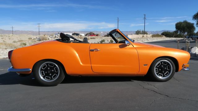 1970 Volkswagen Karmann Ghia CONVERTIBLE 1800 FULLY RESTORED! DUAL DELLORTO! - photo 3