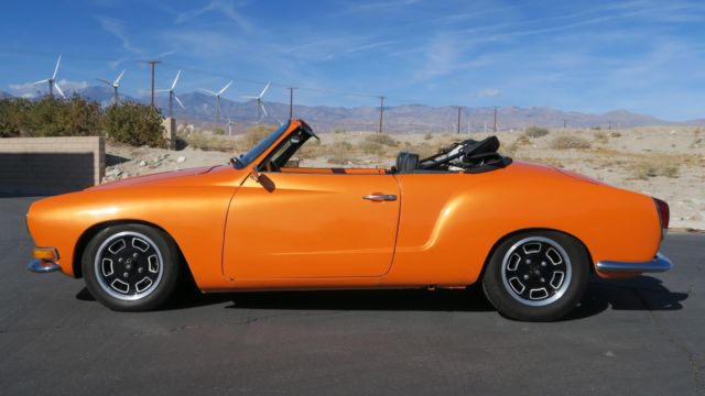 1970 Volkswagen Karmann Ghia CONVERTIBLE 1800 FULLY RESTORED! DUAL DELLORTO! - photo 4