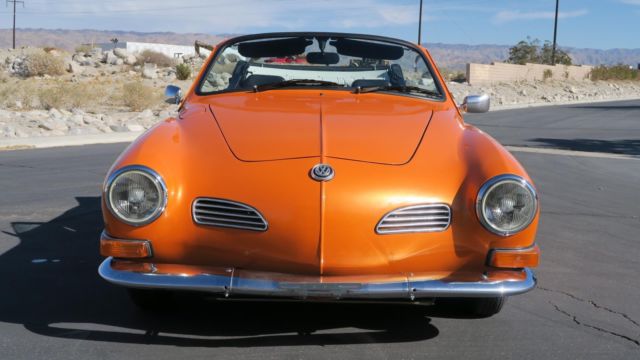 1970 Volkswagen Karmann Ghia CONVERTIBLE 1800 FULLY RESTORED! DUAL DELLORTO! - photo 5
