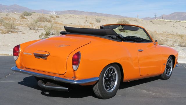 1970 Volkswagen Karmann Ghia CONVERTIBLE 1800 FULLY RESTORED! DUAL DELLORTO! - photo 8