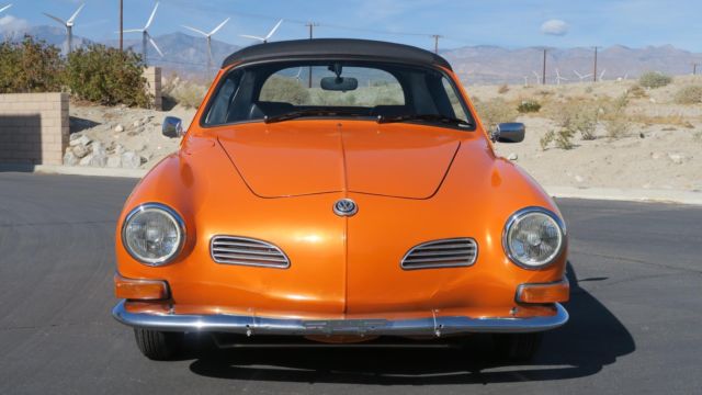 1970 Volkswagen Karmann Ghia CONVERTIBLE 1800 FULLY RESTORED! DUAL DELLORTO! - photo 9