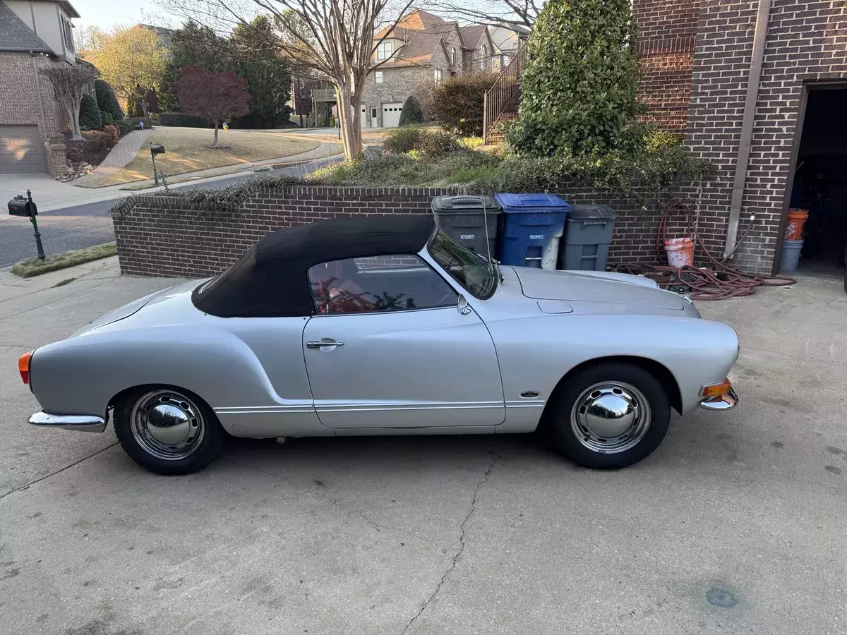 1970 Volkswagen Karmann Ghia Convertible Grey autostick 1970 Volkswagen Karmann Ghia autostick
