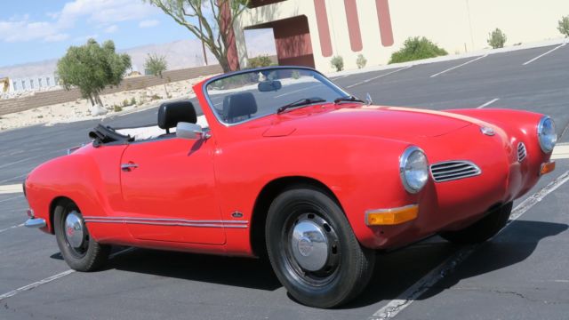 1970 VOLKSWAGEN KARMANN GHIA CONVERTIBLE RARE AUTO 1600! NEW TOP! 1970 Volkswagen Karmann Ghia CONVERTIBLE RARE AUTO 1600! NEW TOP!