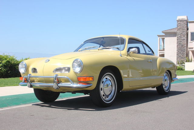 1970 Volkswagen Karmann Ghia Hardtop 18K Original Miles & Paint Survivor 1970 Volkswagen Karmann Ghia