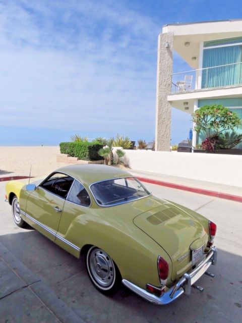 1970 Volkswagen Karmann Ghia Hardtop 18K Original Miles & Unrestored Survivor 1970 Volkswagen Karmann Ghia