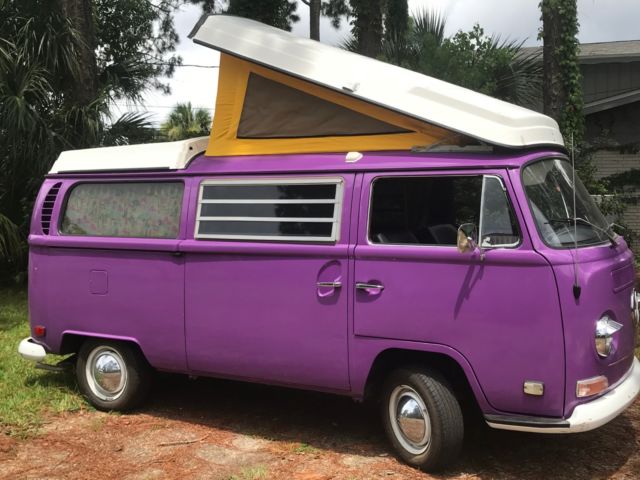 1970 Volkswagen Westfalia "Purple Haze" 1970 Volkswagen Bus/Vanagon Campmobile