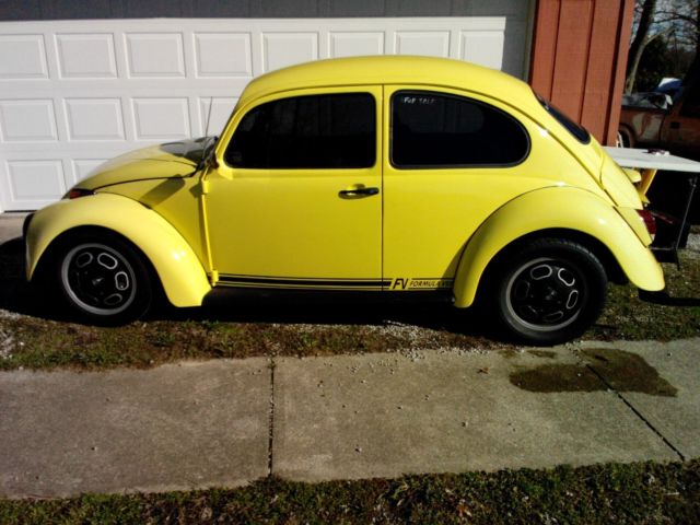 1970 VW Beetle California Formula Vee Cal Look 1970 Volkswagen Beetle - Classic Formula Vee Dealer Options.