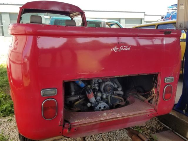 1970 VW Bus Bay Window Single Cab Pickup - Home made truck vanagon doka 1970 Volkswagen Bus/Vanagon