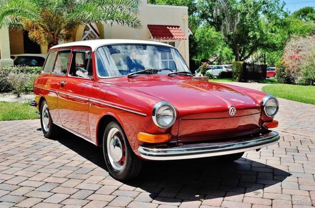 1970 VW Type III Squareback Wagon Dual Carb Motor Drives Amazing Laser Straight 1970 Volkswagen Type III Squareback Nice Restoration
