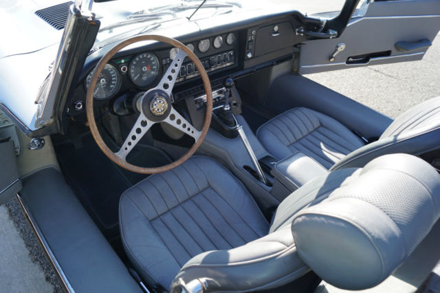 1970 Jaguar E-Type Light Gray Leather - photo 13