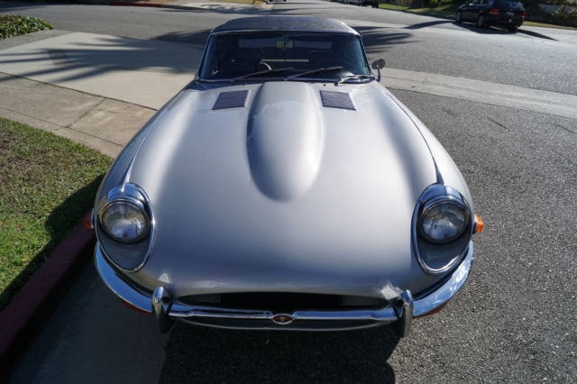 1970 Jaguar E-Type Light Gray Leather - photo 7