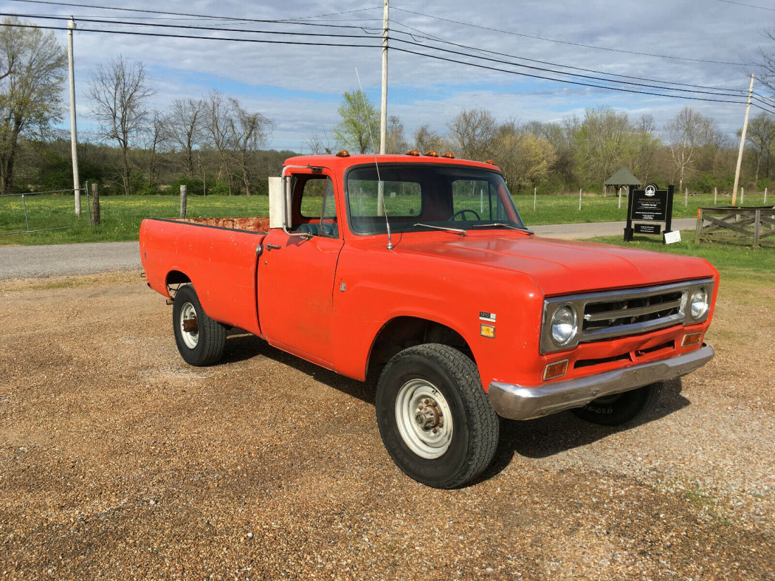 1971 1210 4x4 International Harvester Pickup 3/4 Ton Western Survivor Truck 1971 International Harvester 1210