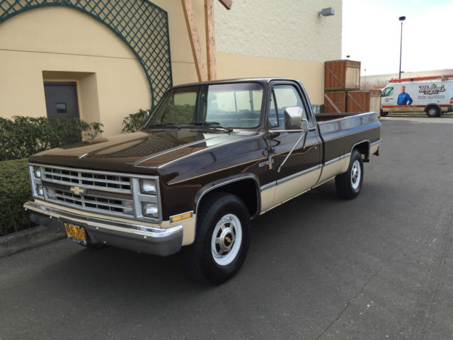 1971 1972 1973 1974 1975 1976 1977 1978 1979 1982 1983 1984 1986 1987 1988 1985 Chevrolet C/K Pickup 2500 1985 CHEVY SCOTTDALE C20 LOW MILES