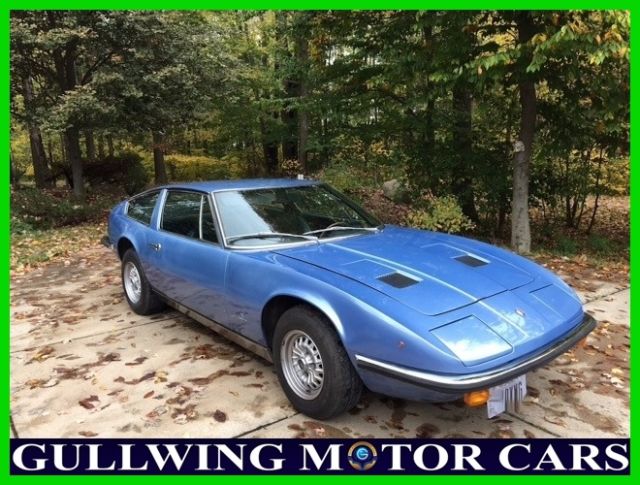 1971 5-speed Used Manual 1971 Maserati Indy 5-speed