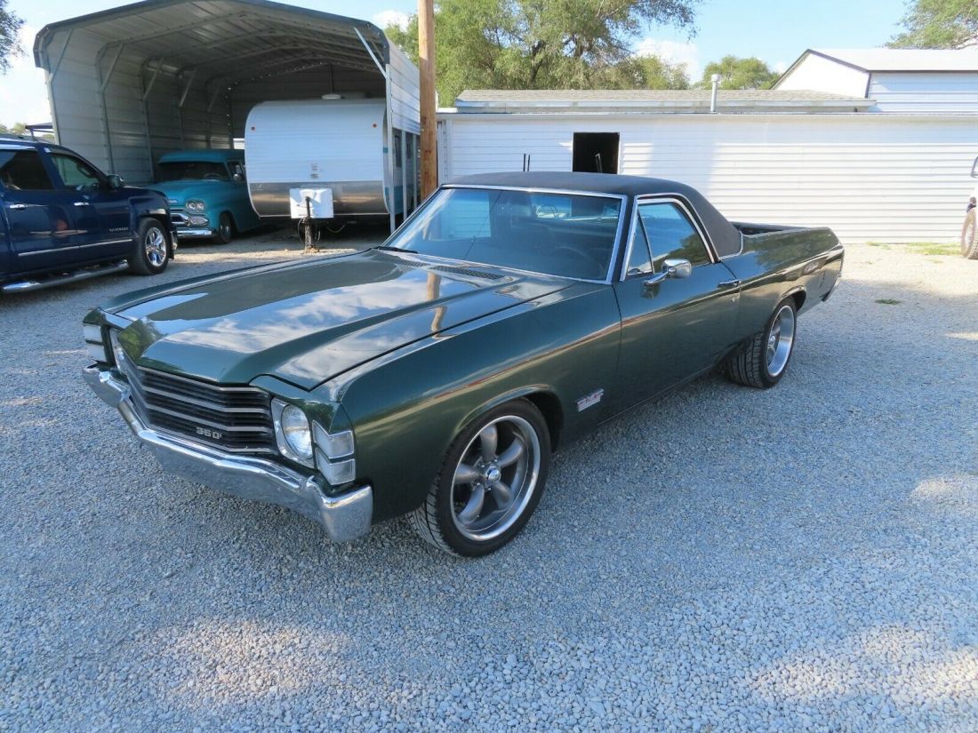 1971 71 GMC SPRINT NOT ELCAMINO RARE NEW PAINT TOP HOT STREET ROD RIMS CHEVY 1971 Chevrolet SPRINT