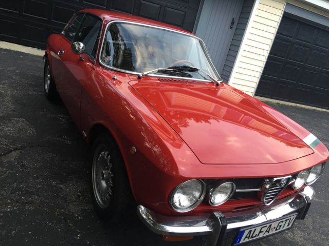 1971 ALFA ROMEO 1750 GTV - EXCELLENT CONDITION CALIFORNIA CAR -RED-NO RESERVE!!! 1971 Alfa Romeo GTV 1750 GTV