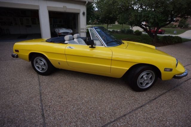 1971 Alpha Romeo1750 Spider 1971 Alfa Romeo Spider