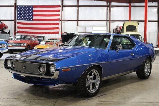 1971 AMC AMX Javelin 14261 Miles Big Bad Blue Coupe 360 V8 3 Speed Manual 1971 AMC AMX Javelin