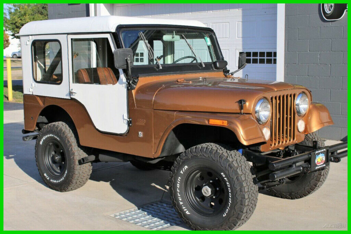 1971 AMC CJ-5 Dauntless V6 All Original 4WD and Factory Hardtop 1971 Jeep CJ Cj-5 Dauntless V6