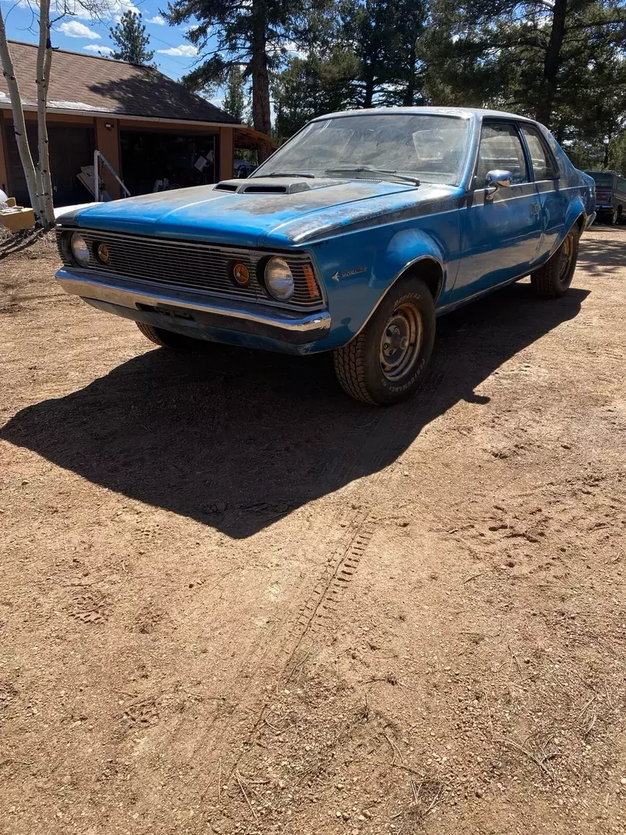 1971 AMC Hornet Sedan Blue go package 1971 AMC Hornet go package