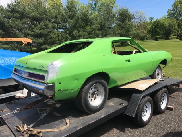 1971 AMC Javelin, drag roller. 1971 AMC Javelin