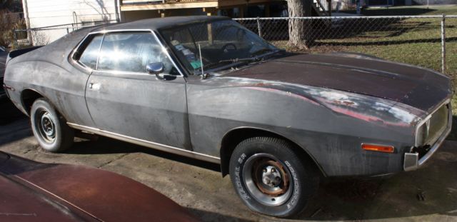 1971 AMC Javelin SST 1973 401 727 AT strengthened chassis suspension spoiler + 1971 AMC Javelin SST
