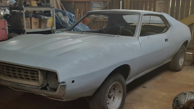 1971 AMC JAVELIN SST 360 AUTO W/TITLE BLUE ON BLUE INTERIOR 1971 AMC Javelin SST