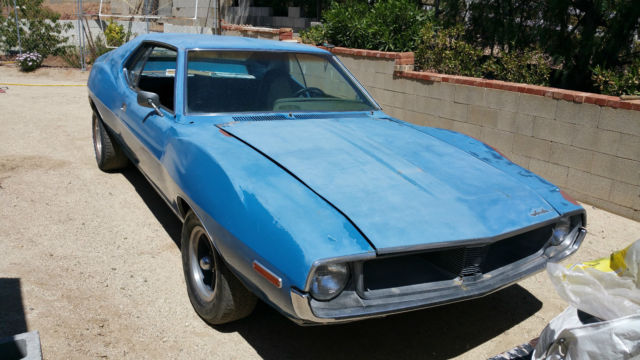 1971 AMC Javelin SST Classic Muscle Car All Original Nice Running Project Car 71 1971 AMC Javelin SST