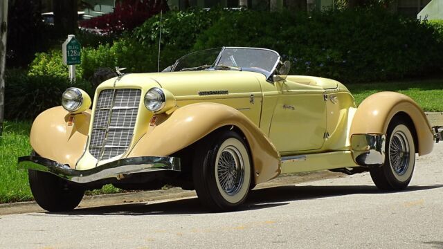 1971 AUBURN BOAT TAIL SPEEDSTER BY CALIFORNIA CUSTOM COACH FROM A COLLECTION 1971 Replica/Kit Makes 850